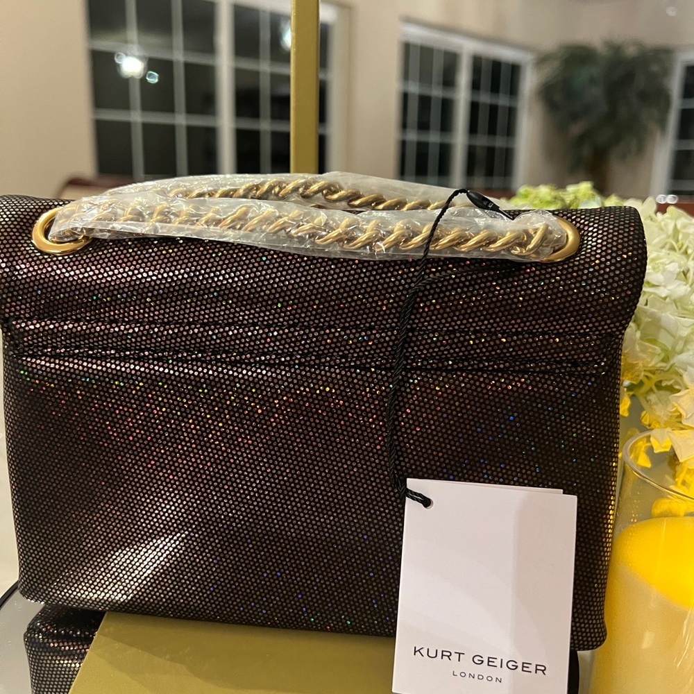 Kurt Geiger - Mini Braxton Crossbody & Dust Bag~ NWT MSRP $225 - Picture 3 of 8